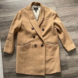 Banana Republic Camel Peacoat